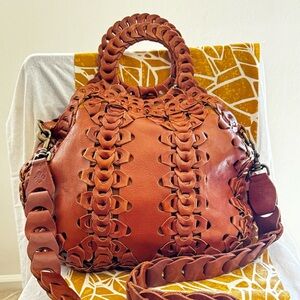 Chain Link Patricia Nash Crossbody with Strap